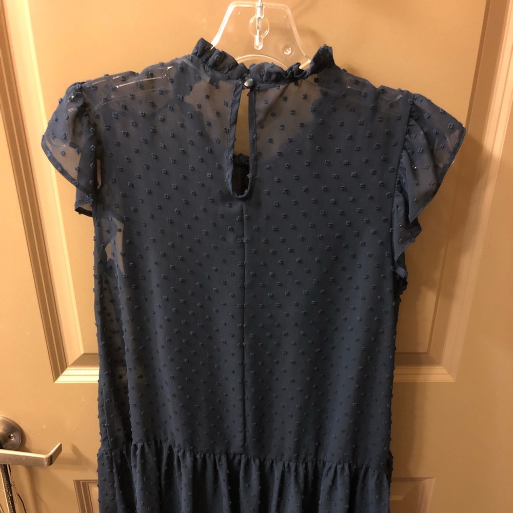 Atmosphere cute blue dress